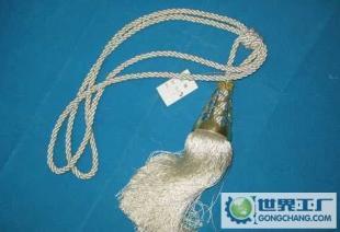 窗簾配件輔料/窗飾/流蘇掛穗/窗簾扣/窗簾綁帶/銀白色流蘇G0002_紡織皮革_世界工廠網(wǎng)中國產(chǎn)品信息庫